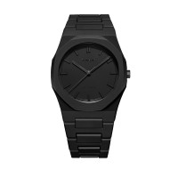 D1 Milano Polycarbon Shadow – Μονόχρωμη Monochrome Minimal Elegance 40,5 mm PCBJ10